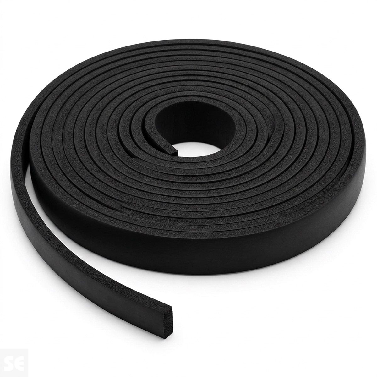 Perfil Esponjoso Rectangular de Caucho EPDM