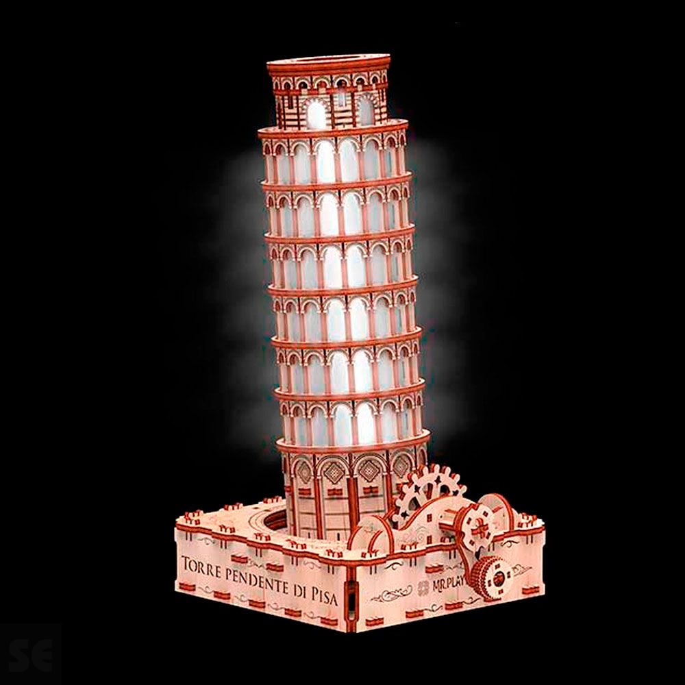 Mr. Playwood Torre de Pisa (Eco - light) 435 piezas