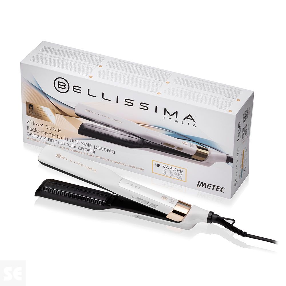 Plancha Cabello Vapor Steam Elixir