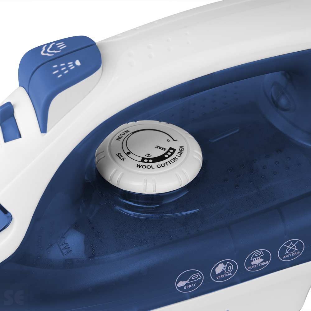 Plancha de Vapor Depósito 280ml Potencia 2200w