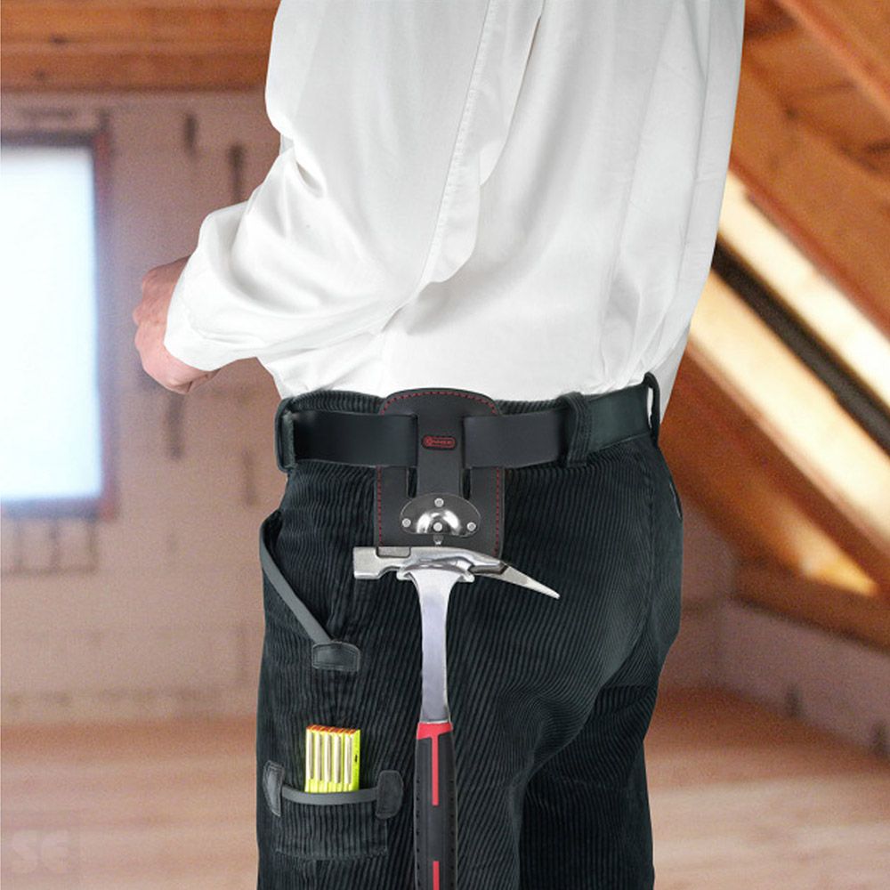 Portamartillo Cuero - Metal