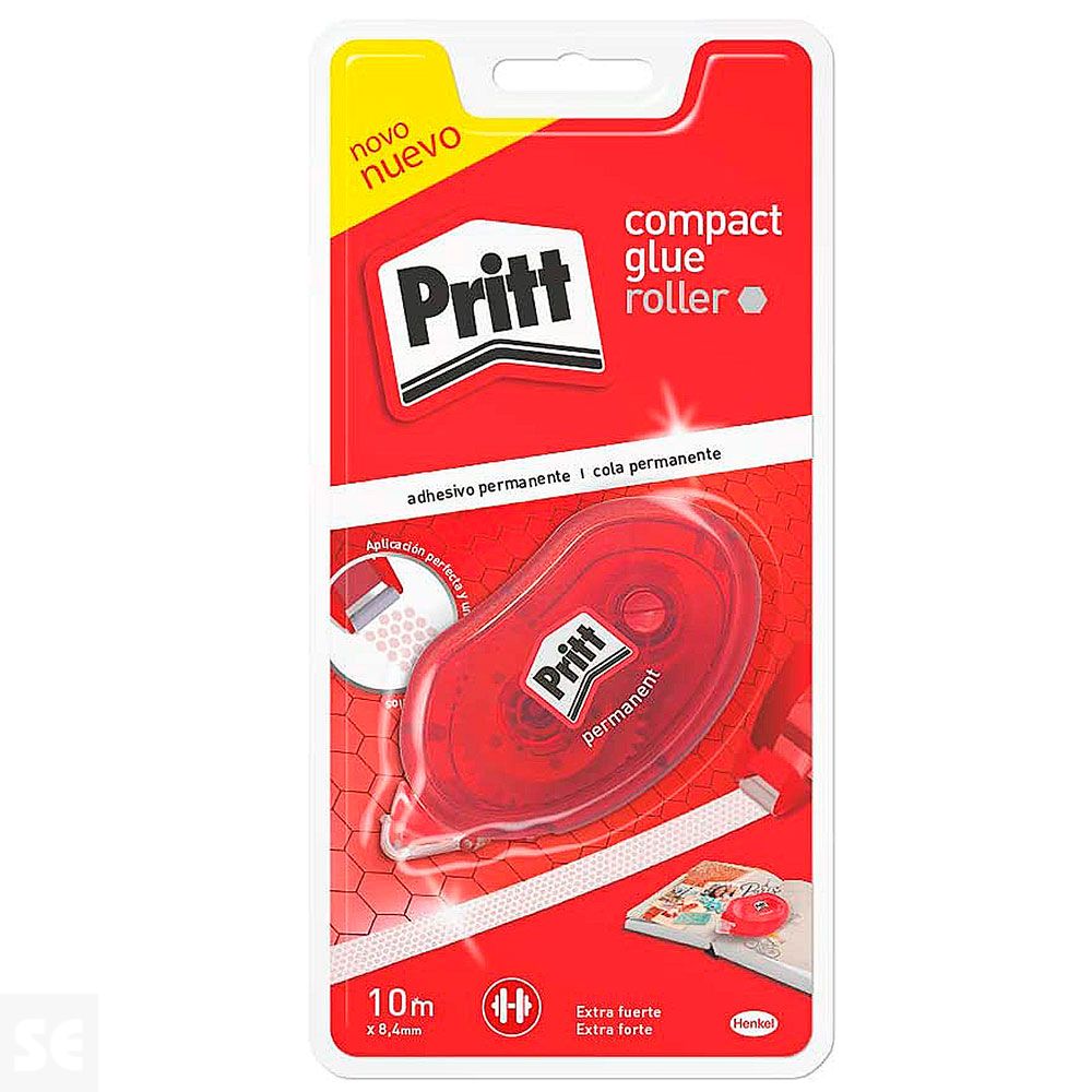 Pritt Roller Adhesivo Permanente Blanco 10 m