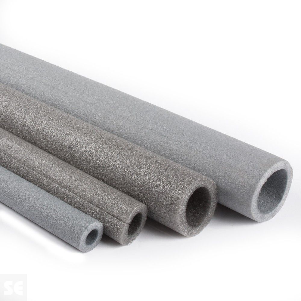 Aislante de Polietileno expandido para tubos de distintos tamaños | Servei Estació