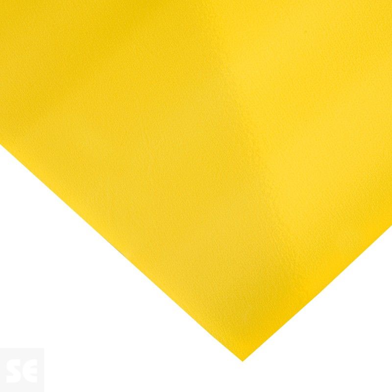 Tapicería de PVC imitación piel color amarillo | Servei Estació
