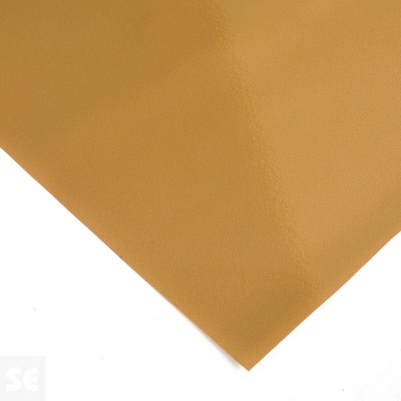 Tapicería de PVC imitación piel color naranja | Servei Estació
