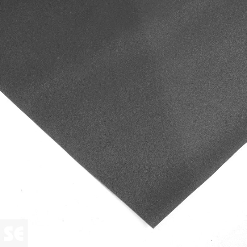 Tapicería de PVC imitación piel color gris | Servei Estació
