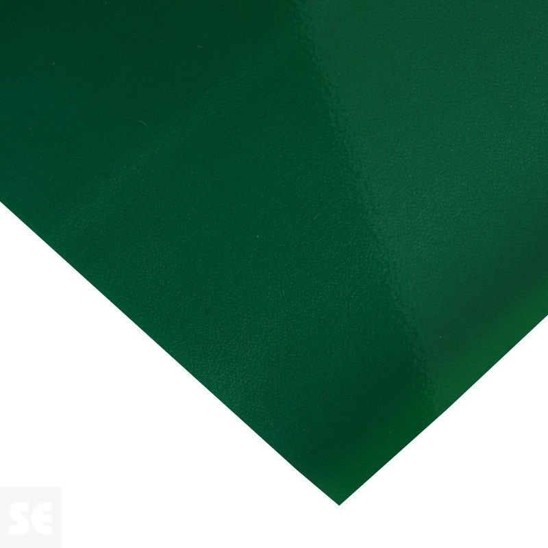 Tapicería de PVC imitación piel color verde | Servei Estació
