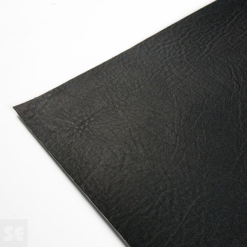 Tapicería de PVC Neptuno de color negro | Servei Estació