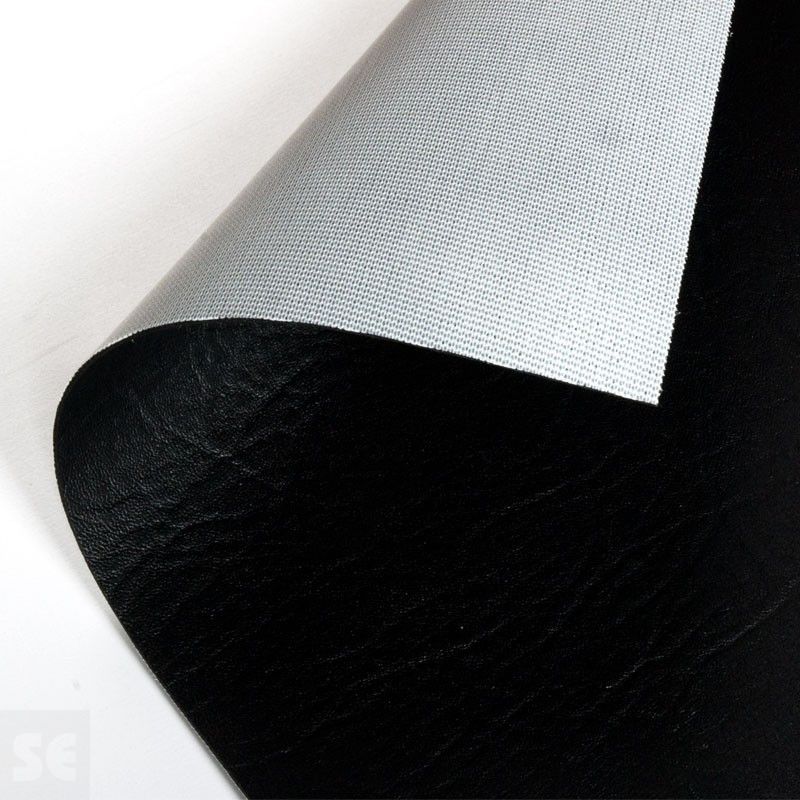 Tapicería de PVC Neptuno de color negro | Servei Estació