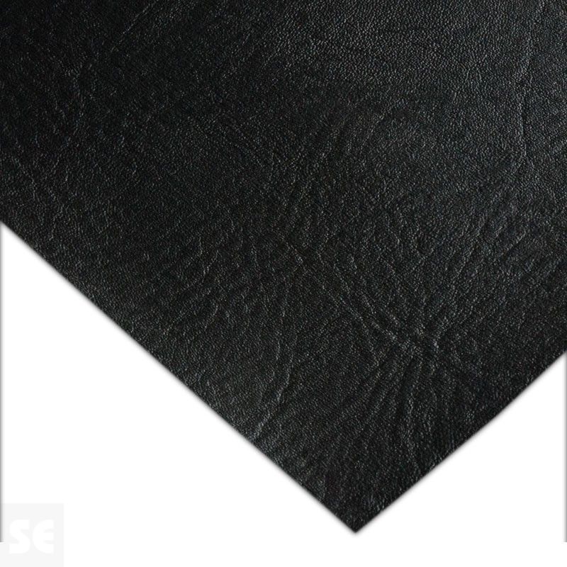 Tapicería de PVC Neptuno de color negro | Servei Estació