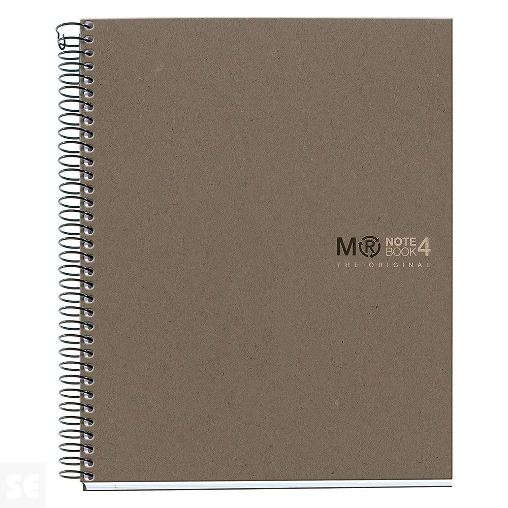 Notebook-4 A5 120 Cla Reciclado Ecogris