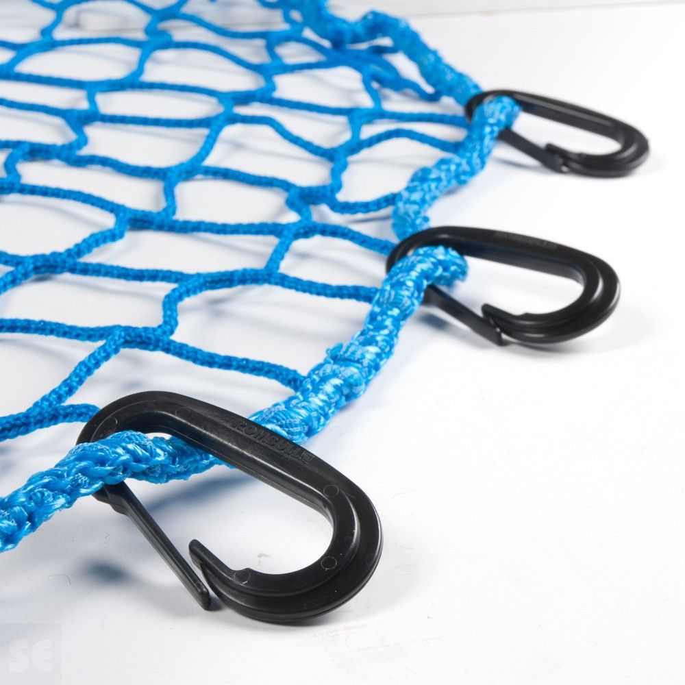 Red de Polipropileno sin nudo (luz 50 mm) de color azul | Servei Estació