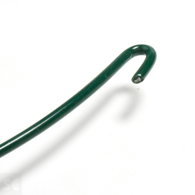 Rollo de alambre plastificado