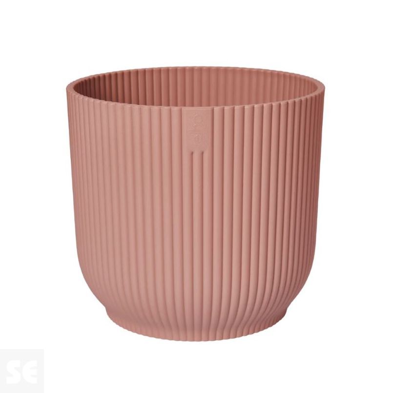 Maceta Vives Fold Rosa Claro 18cm. (diámetro) x 17 cm. (alto)