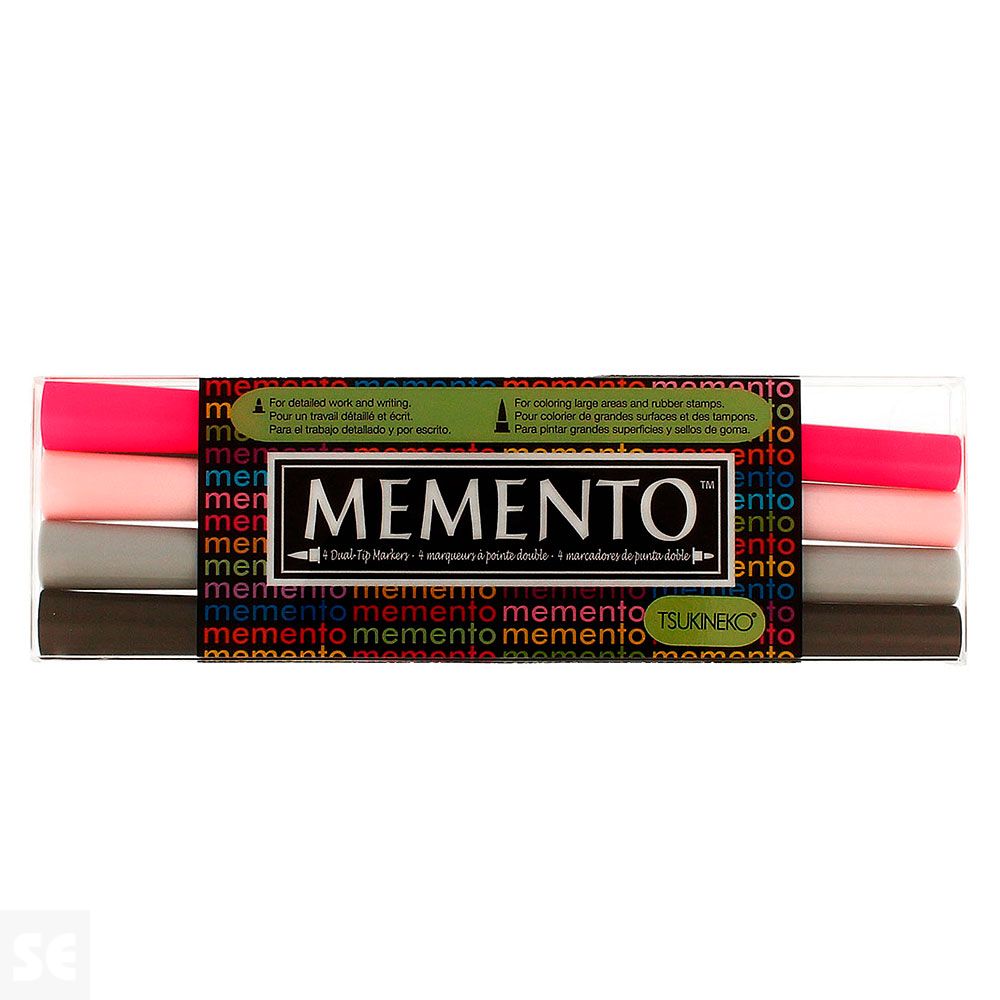 Rotuladores Ilustración Memento Noche Fiesta 4u. 3,7/0,2mm.