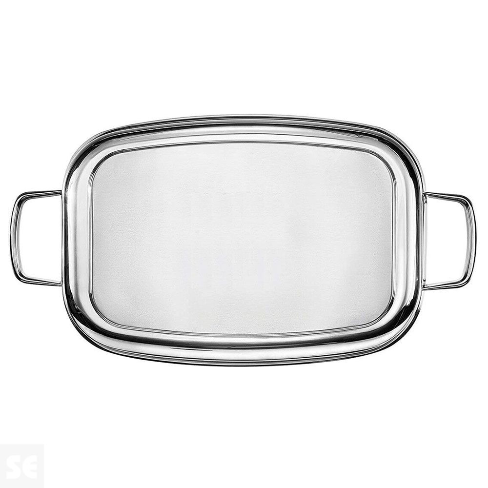 Rustidera Tapa Cristal Inox18/10 35x24x10 cm