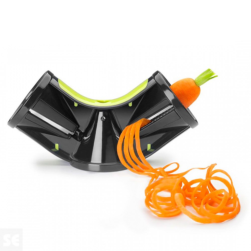 Sacapuntas verdura triple