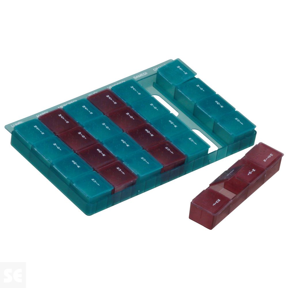 Pastillero Semanal Desmontable