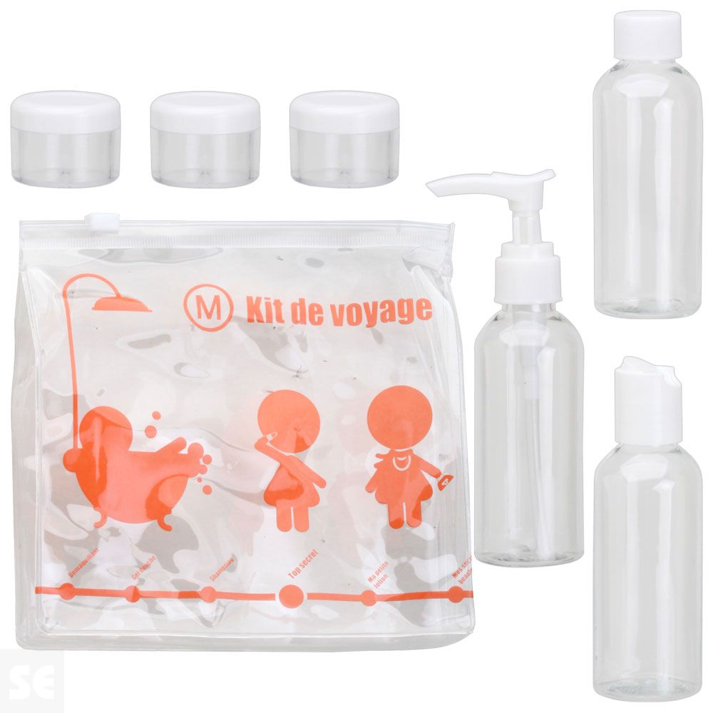 Kit Viaje Neceser 6 uds.