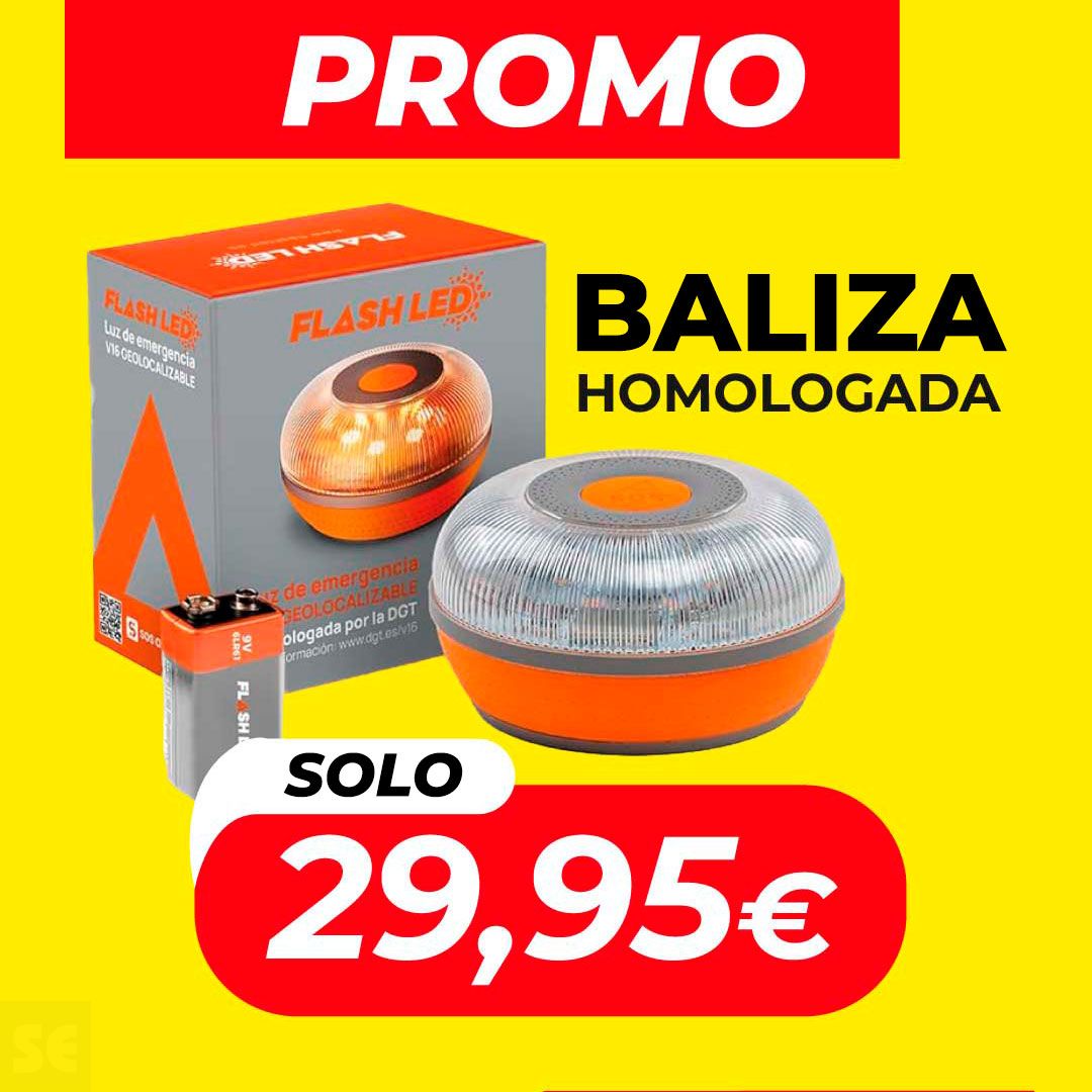 Luz de Emergencia Flashled Sos V16 Homologada DGT