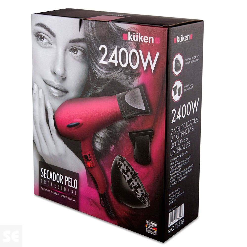 Secador Pelo Profesional Küken Lila 2400 w