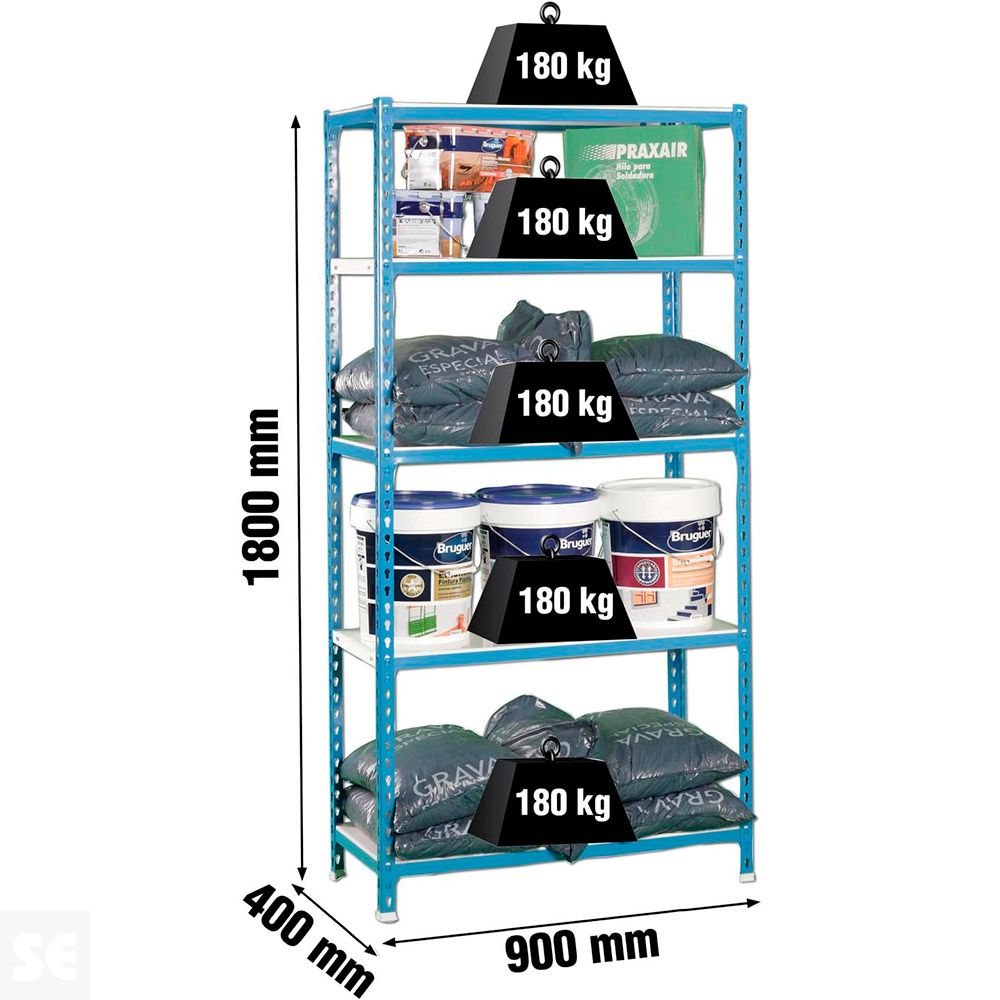 Simonclick 5-400 Azul-Blanco