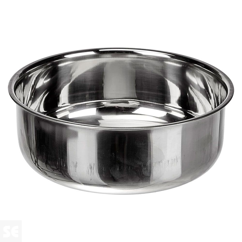 Set de 3 contenedores acero inoxidable 14+16+18 cm