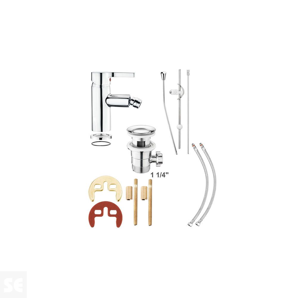 Monomando grifo bidet Skagen Cromo