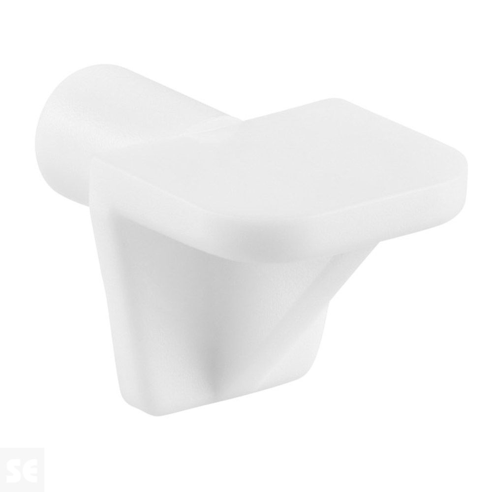 Soporte Estante con Pivote Blanco Ø 5 mm (8 uds.)