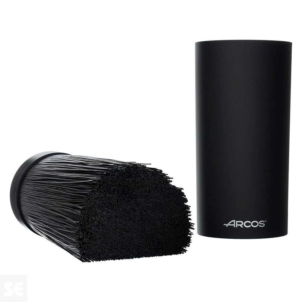 Taco Universal Redondo Negro 110x225 mm