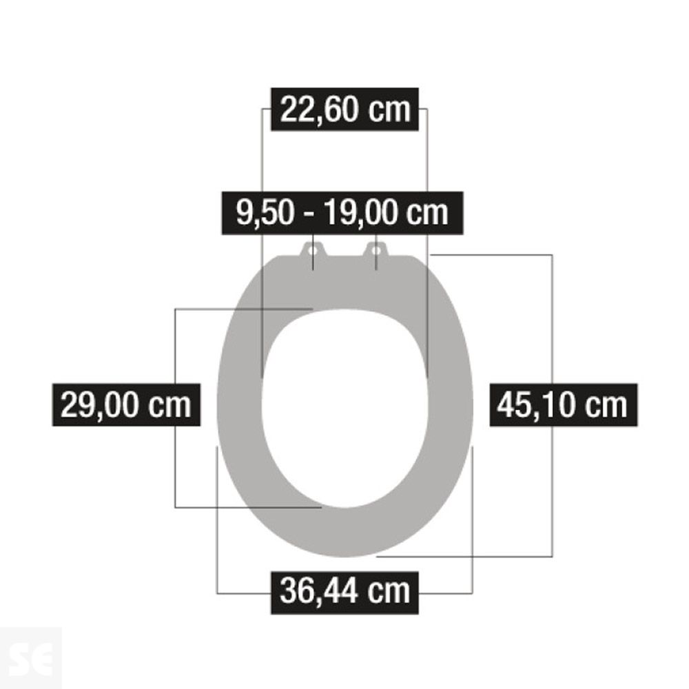 Tapa WC Orchidee - Orquídea