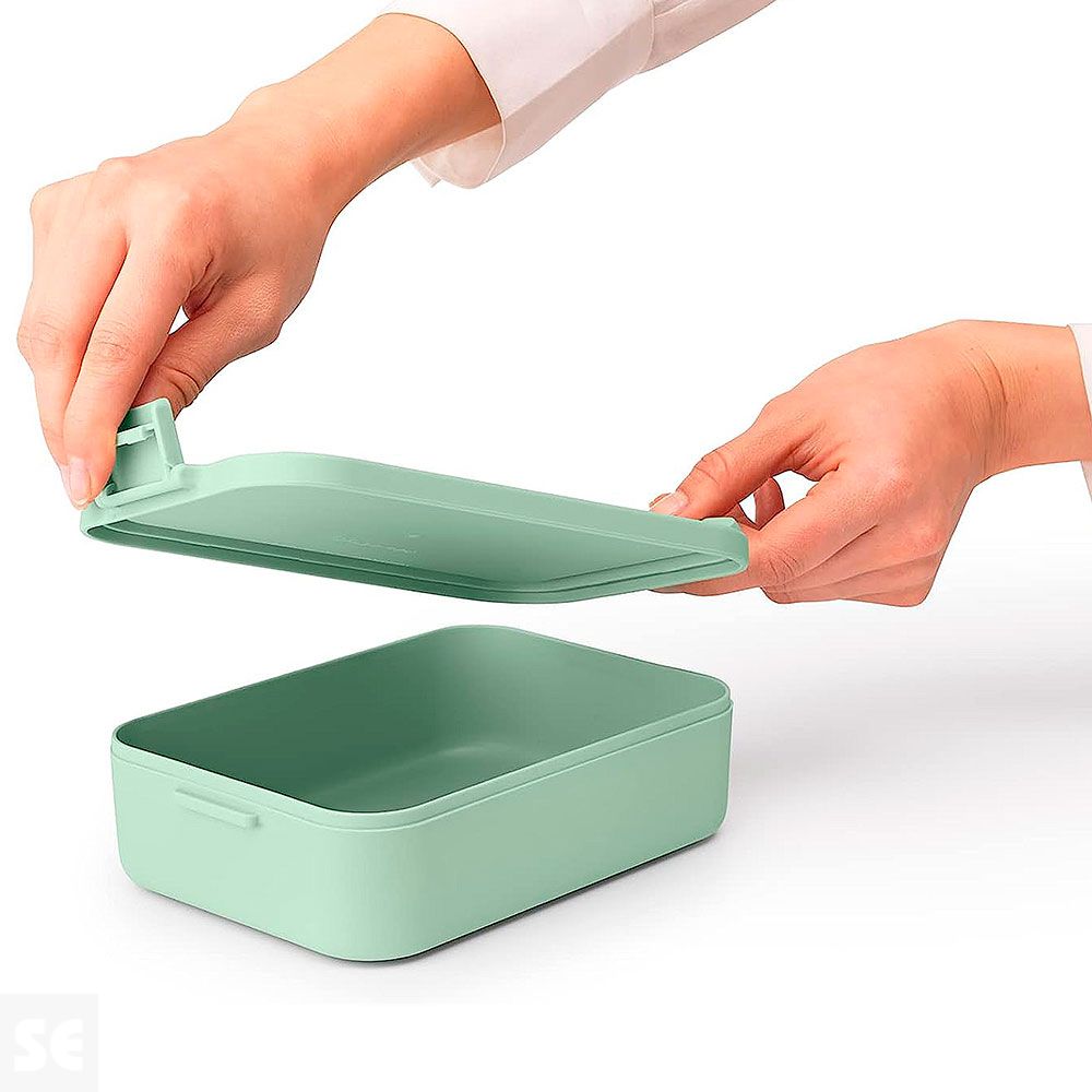 Táper Comida Mediano Jade Green Plástico