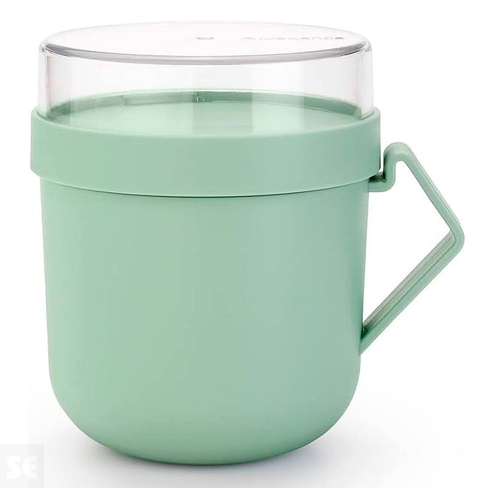 Taza Hermética Jade Green Plástico 0,6 l