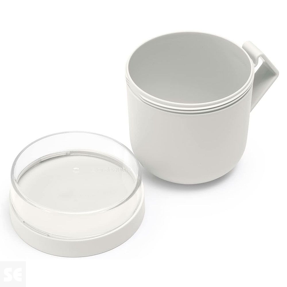 Taza Hermética Light Grey Plástico 0,6 l