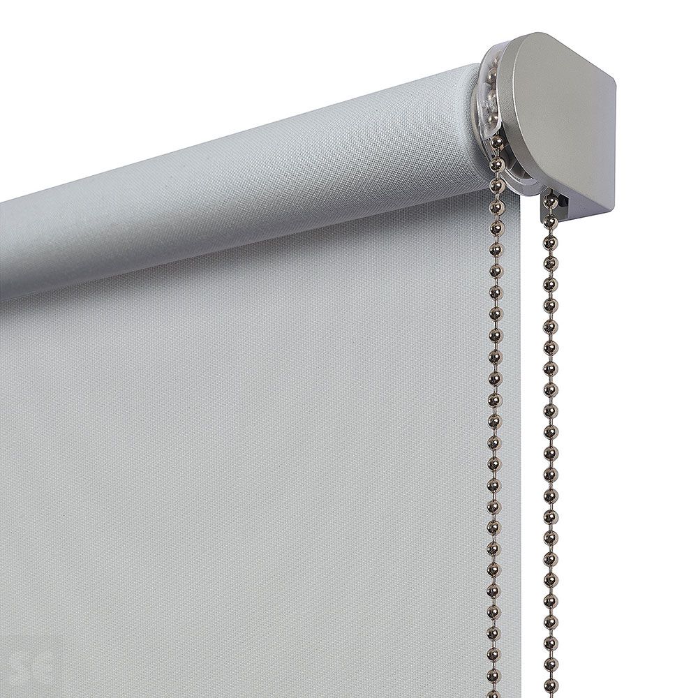 Estor Enrollable Calm Traslúcido Plata 80x250cm