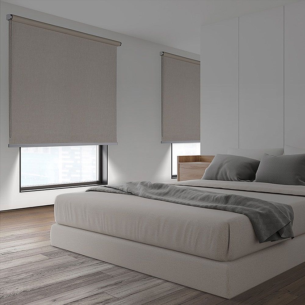 DREAM - Estor Enrollable Opaco Texture Beige 160x250 cm
