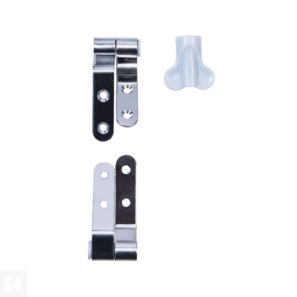 Bisagras Tapa WC Acero Inoxidable fijación