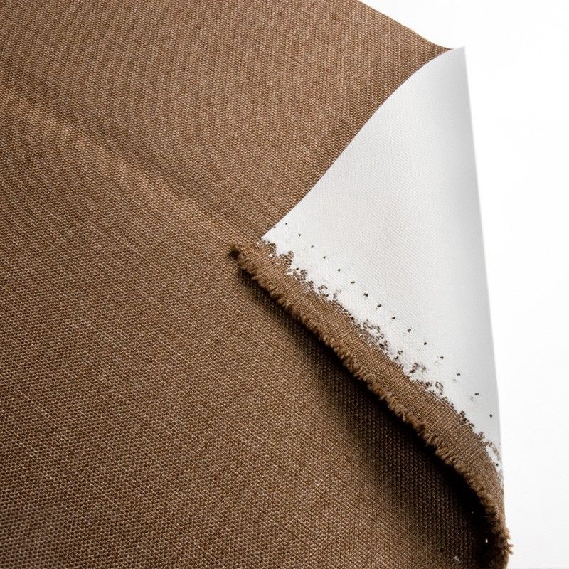 Tela Foscurit Poliéster 145 cm (99% opaco) color marrón | Servei Estació