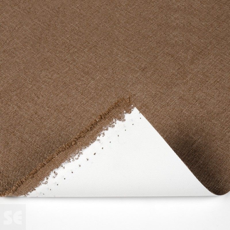 Tela Foscurit Poliéster 145 cm (99% opaco) color marrón | Servei Estació