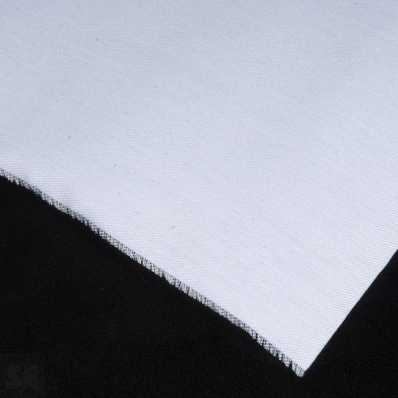 Tejido de poliéster termoadhesivo color blanco | Servei Estació