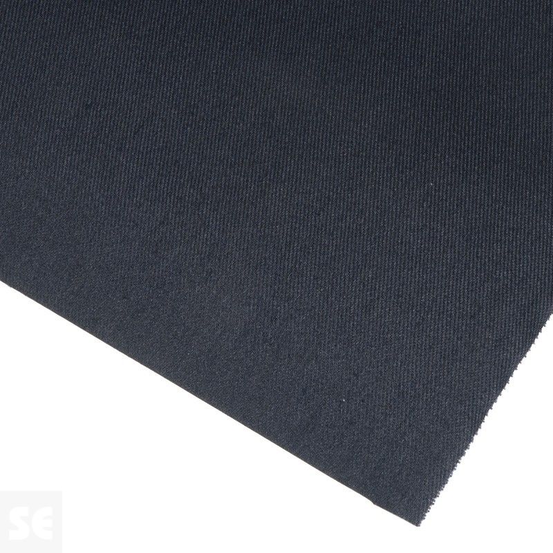 Tejido de poliéster termoadhesivo color negro | Servei Estació