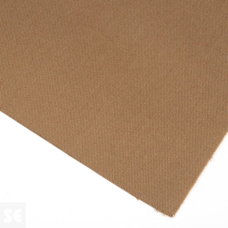 Tejido de poliéster termoadhesivo color marrón | Servei Estació
