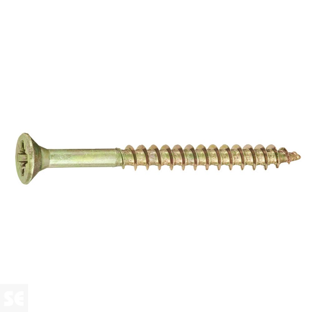 Tirafondo 3,5x40 mm - Pz Galvanizado (16 uds.)