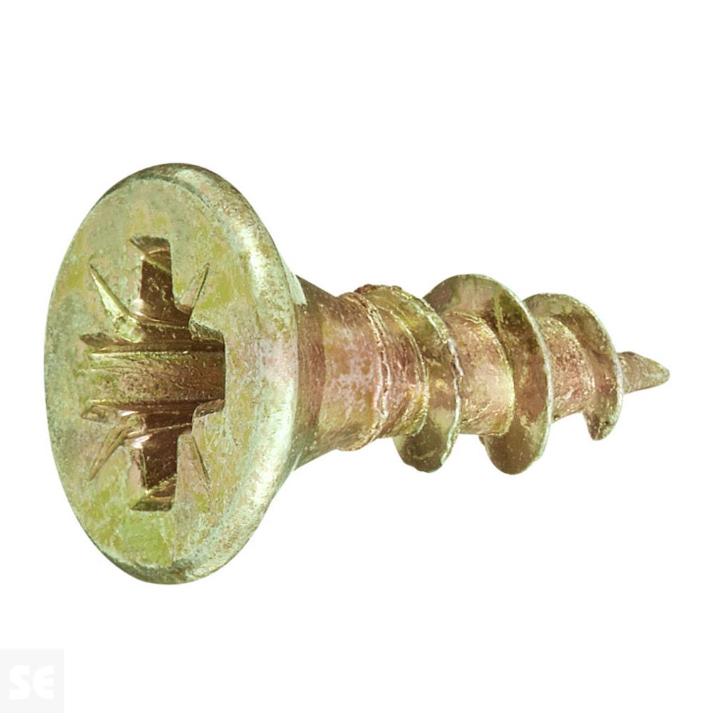 Tirafondo 4,0x12 mm - Pz Galvanizado (50 uds.)