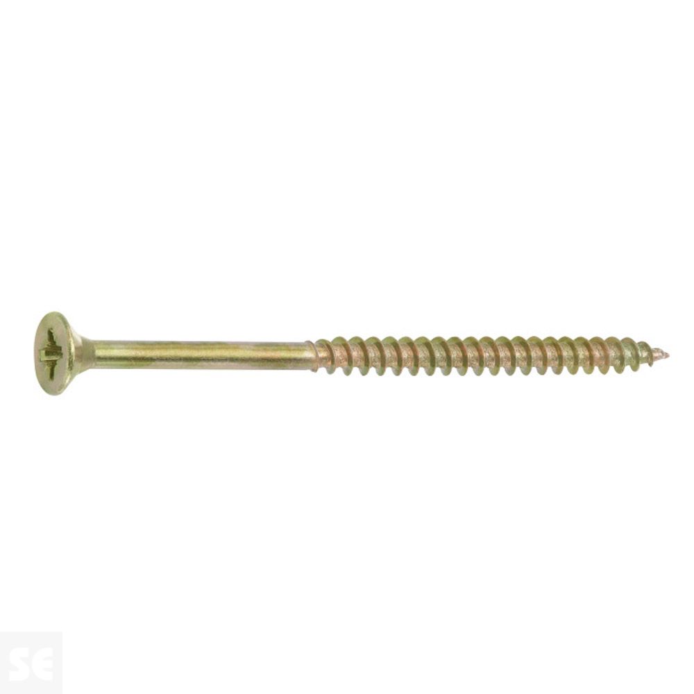 Tirafondo 4,0x70 mm -  Pz Galvanizado (20 uds.)