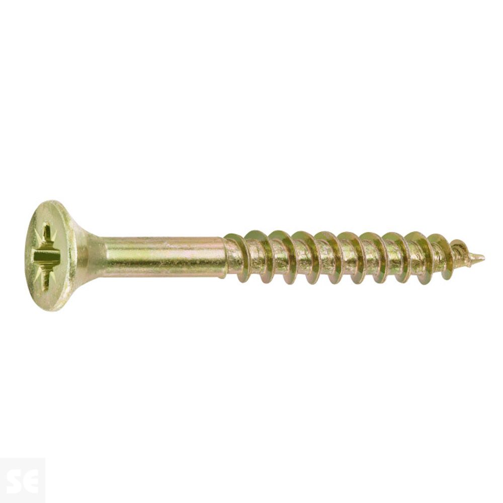 Tirafondo 4,5x40 mm -  Pz Galvanizado (10 uds.)