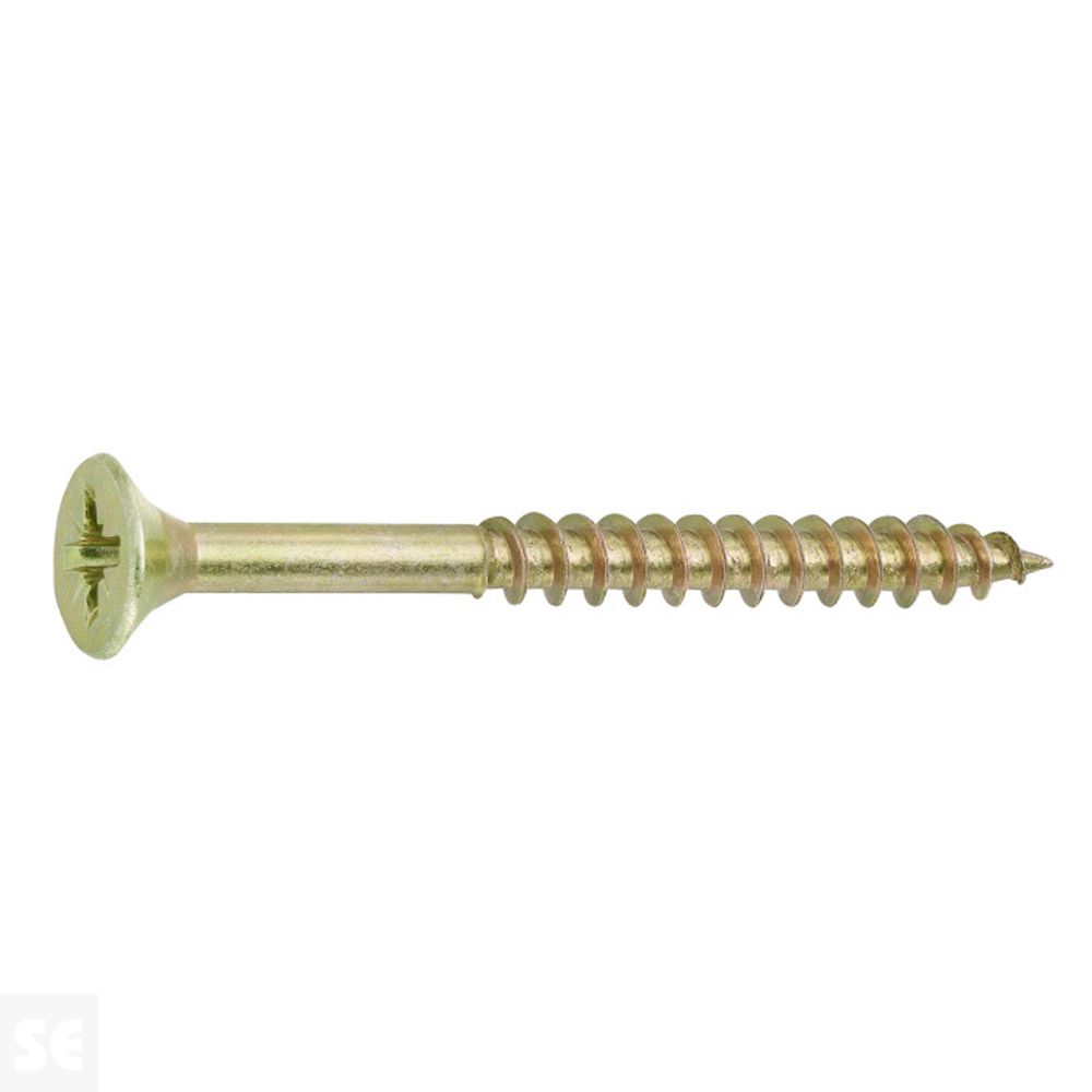 Tirafondo 4,5x50 mm -  Pz Galvanizado (10 uds.)