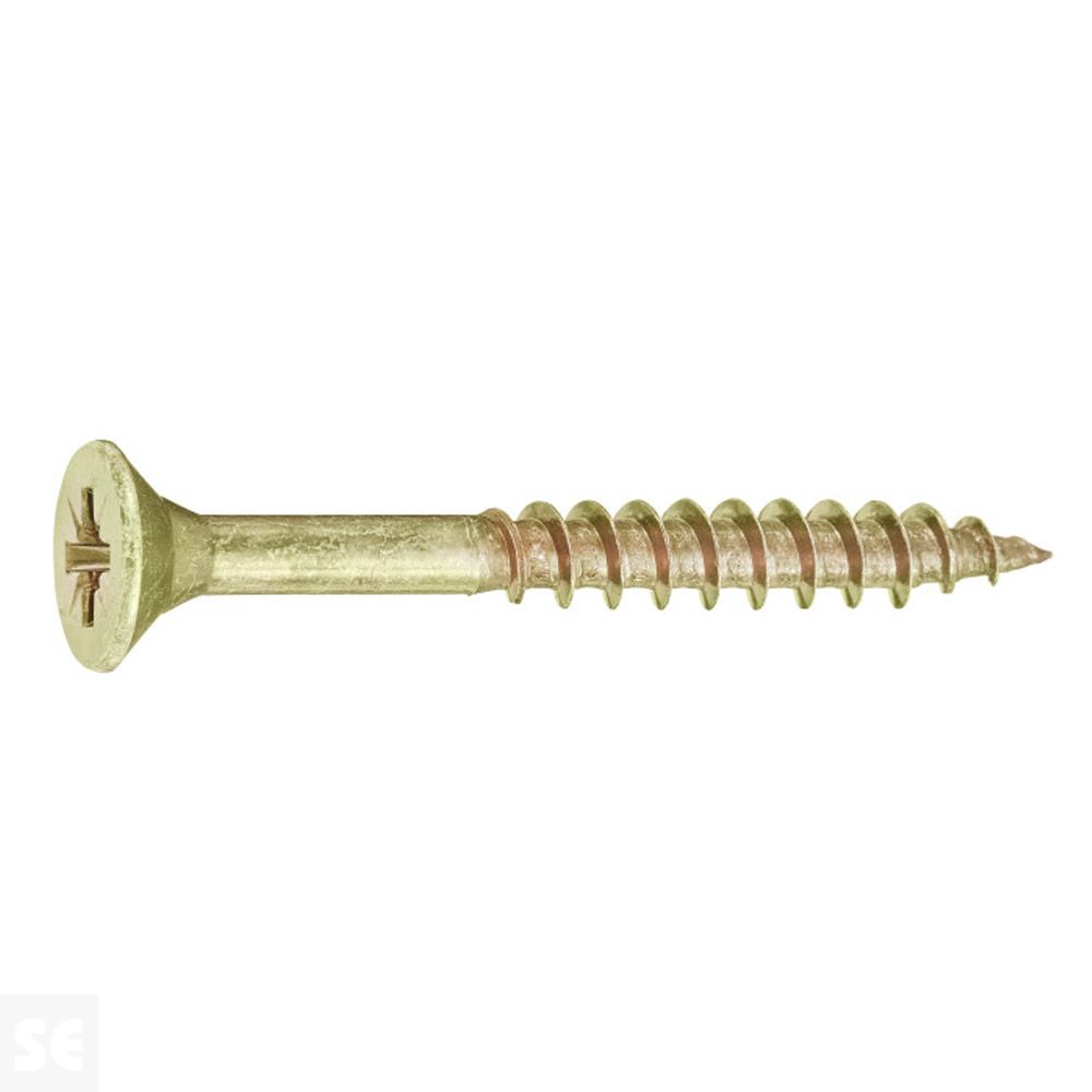 Tirafondo 5,0x45 mm -  Pz Galvanizado (8 uds.)