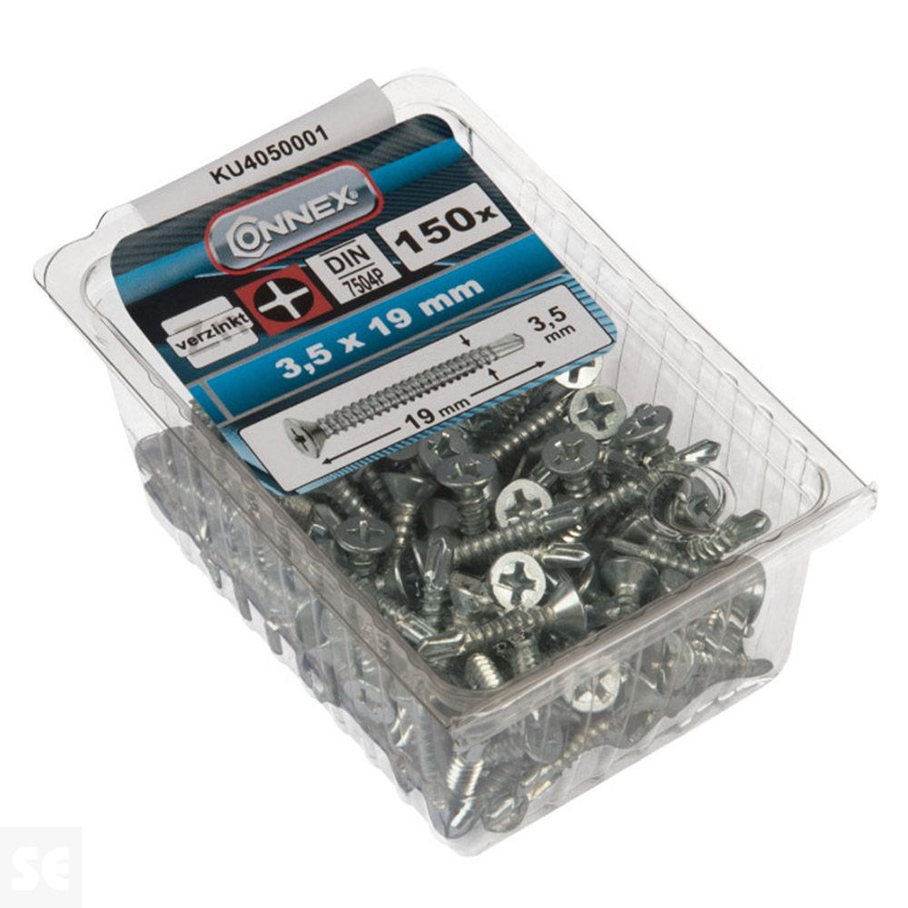 Tornillos Autoperforantes 7504 Cincado Ph 15482 3,5x19 mm