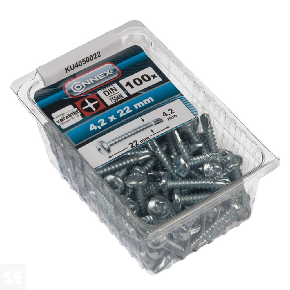 Tornillos Autoperforantes 7504 Cincado Ph 15481 4,2x22 mm (100u.)